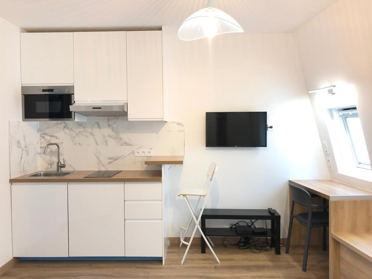 Elegance Haussmanienne, Studio Moderne Et Cosy 파리 외부 사진