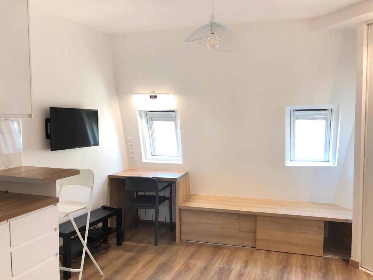 Elegance Haussmanienne, Studio Moderne Et Cosy 파리 외부 사진